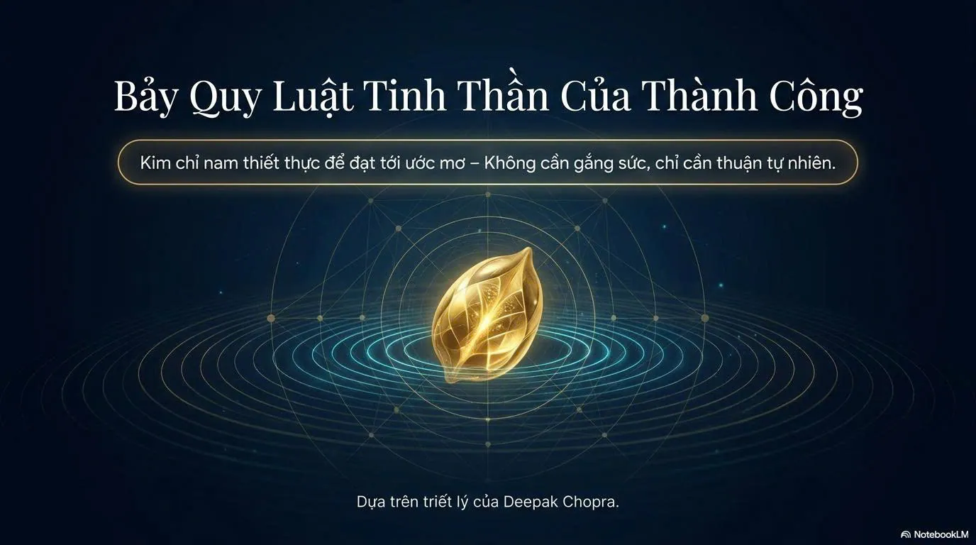 Thuận theo tự nhiên để khơi thông dòng chảy thịnh vượng: 7 bước chuyển hóa tâm thức